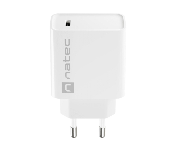 Natec RIBERA 1X USB-C 20W BIAŁA - 1480404 - zdjęcie 2